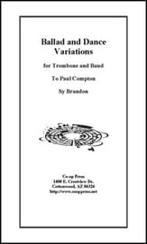 Ballad and Dance Variations Concert Band sheet music cover